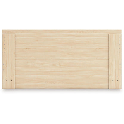 Signature Design by Ashley Onita EB9632B24 King Panel Platform Bed with 2 Side Storage - American Furniture of Slidell