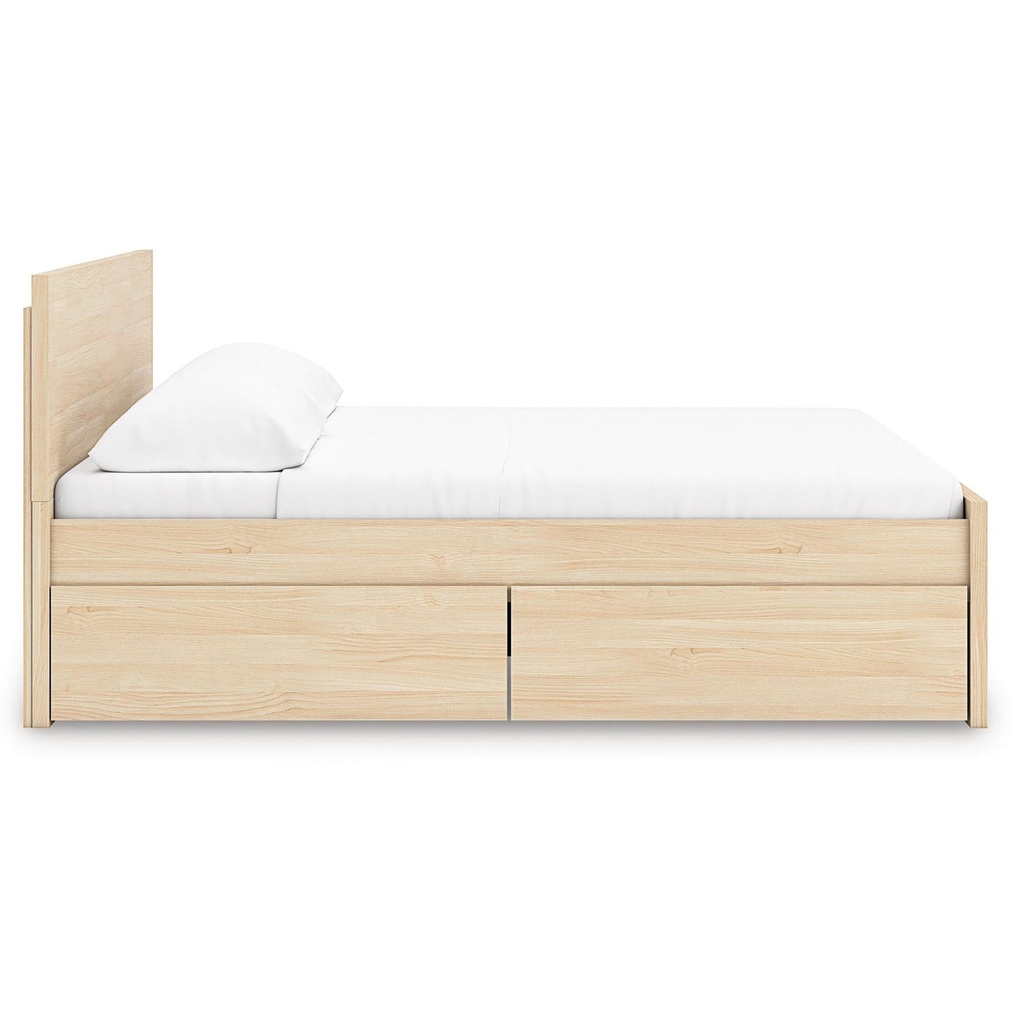 Signature Design by Ashley Onita EB9632B24 King Panel Platform Bed with 2 Side Storage - American Furniture of Slidell