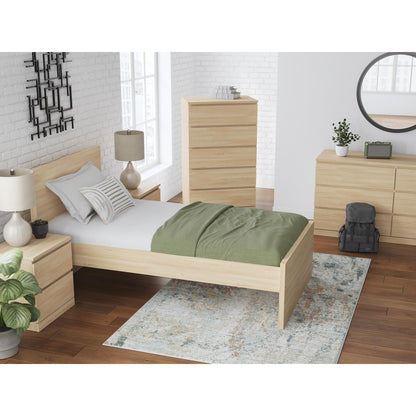 Signature Design by Ashley Onita EB9632B4 Twin Panel Platform Bed - American Furniture of Slidell