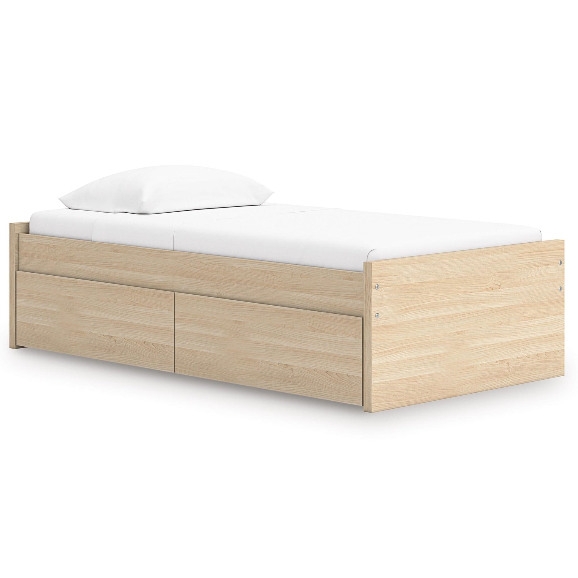 Signature Design by Ashley Onita EB9632B7 Twin Platform Bed with 1 Side Storage - American Furniture of Slidell