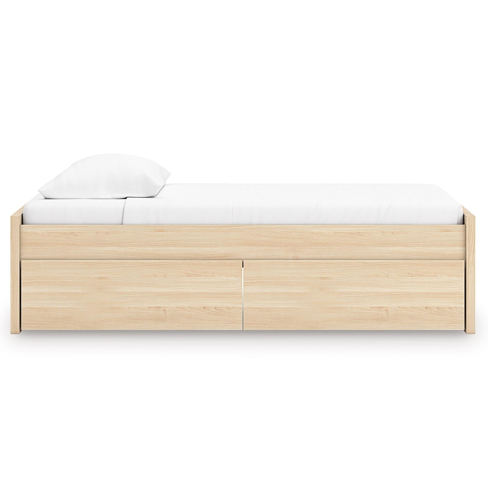 Signature Design by Ashley Onita EB9632B7 Twin Platform Bed with 1 Side Storage - American Furniture of Slidell