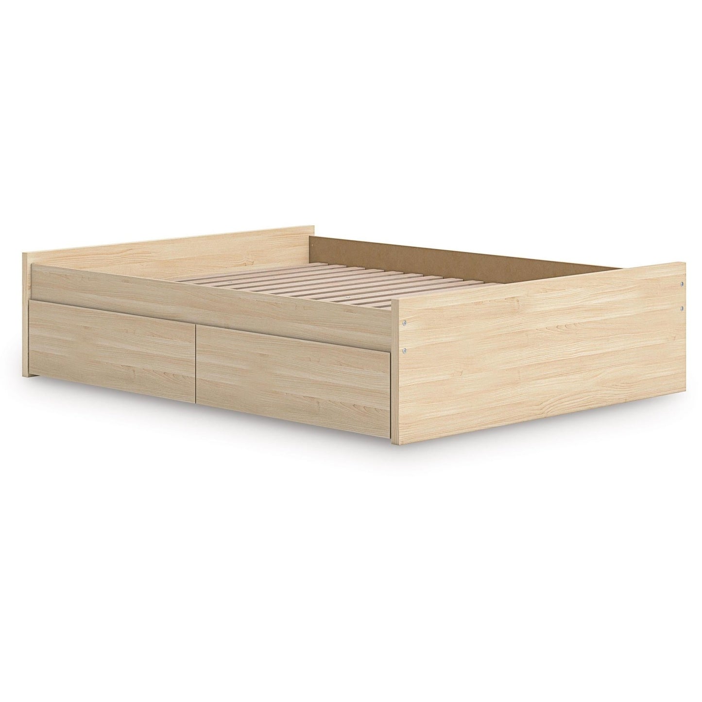 Signature Design by Ashley Onita EB9632B9 Queen Platform Bed with 1 Side Storage - American Furniture of Slidell