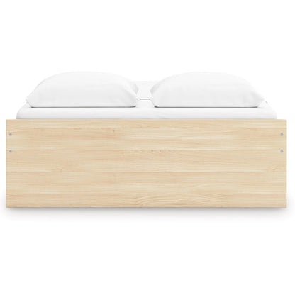 Signature Design by Ashley Onita EB9632B9 Queen Platform Bed with 1 Side Storage - American Furniture of Slidell