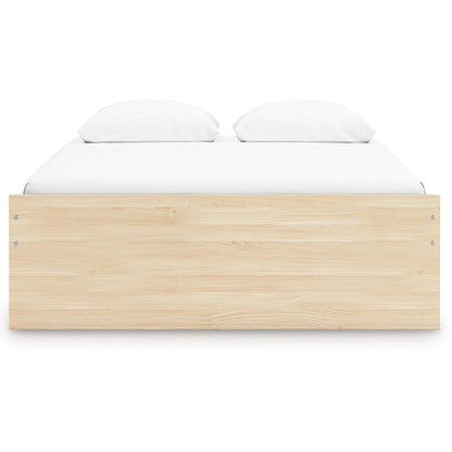 Signature Design by Ashley Onita EB9632B9 Queen Platform Bed with 1 Side Storage - American Furniture of Slidell