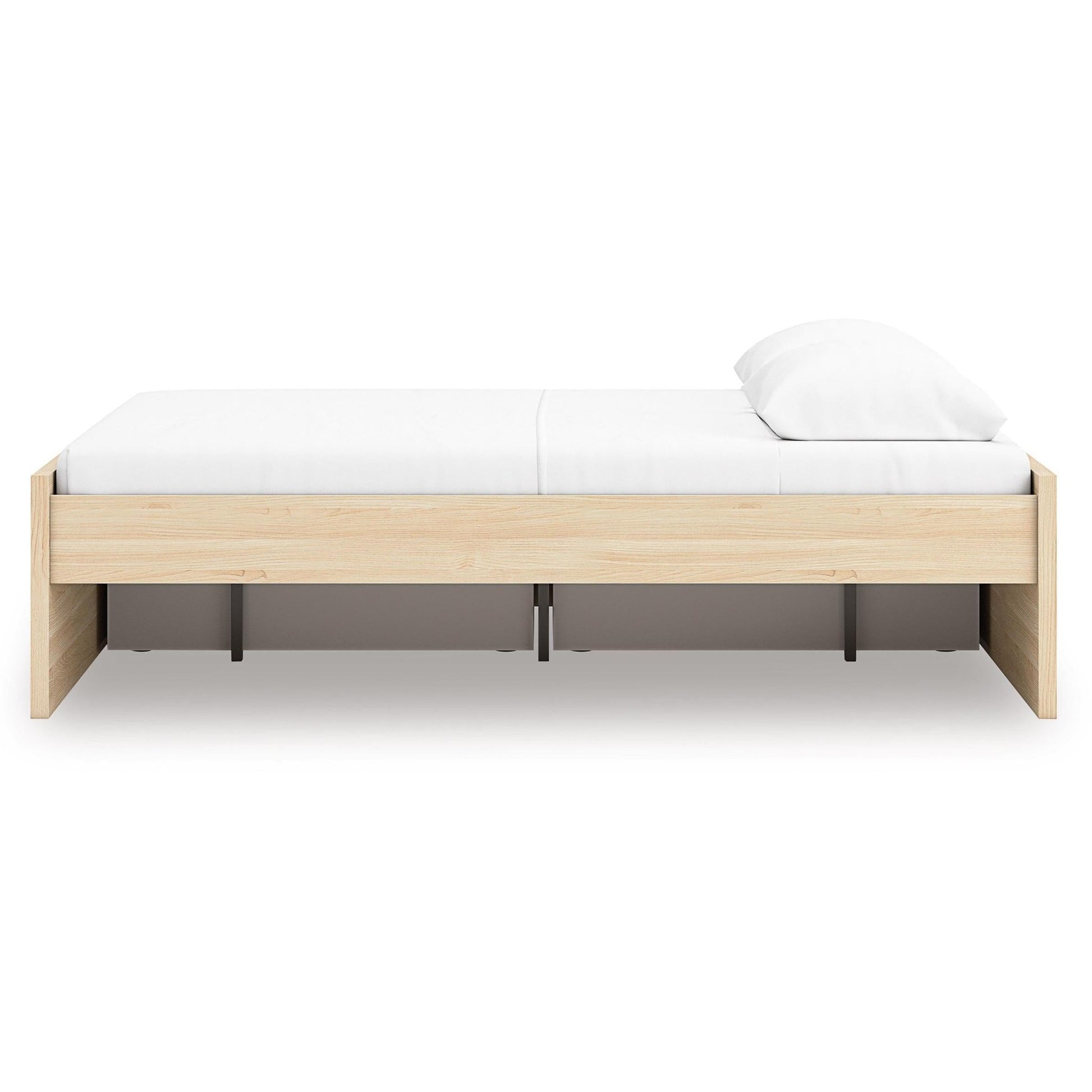 Signature Design by Ashley Onita EB9632B9 Queen Platform Bed with 1 Side Storage - American Furniture of Slidell