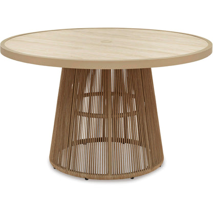 Signature Design by Ashley Orchard Beach PCP373P2 Outdoor Dining Table - American Furniture of Slidell