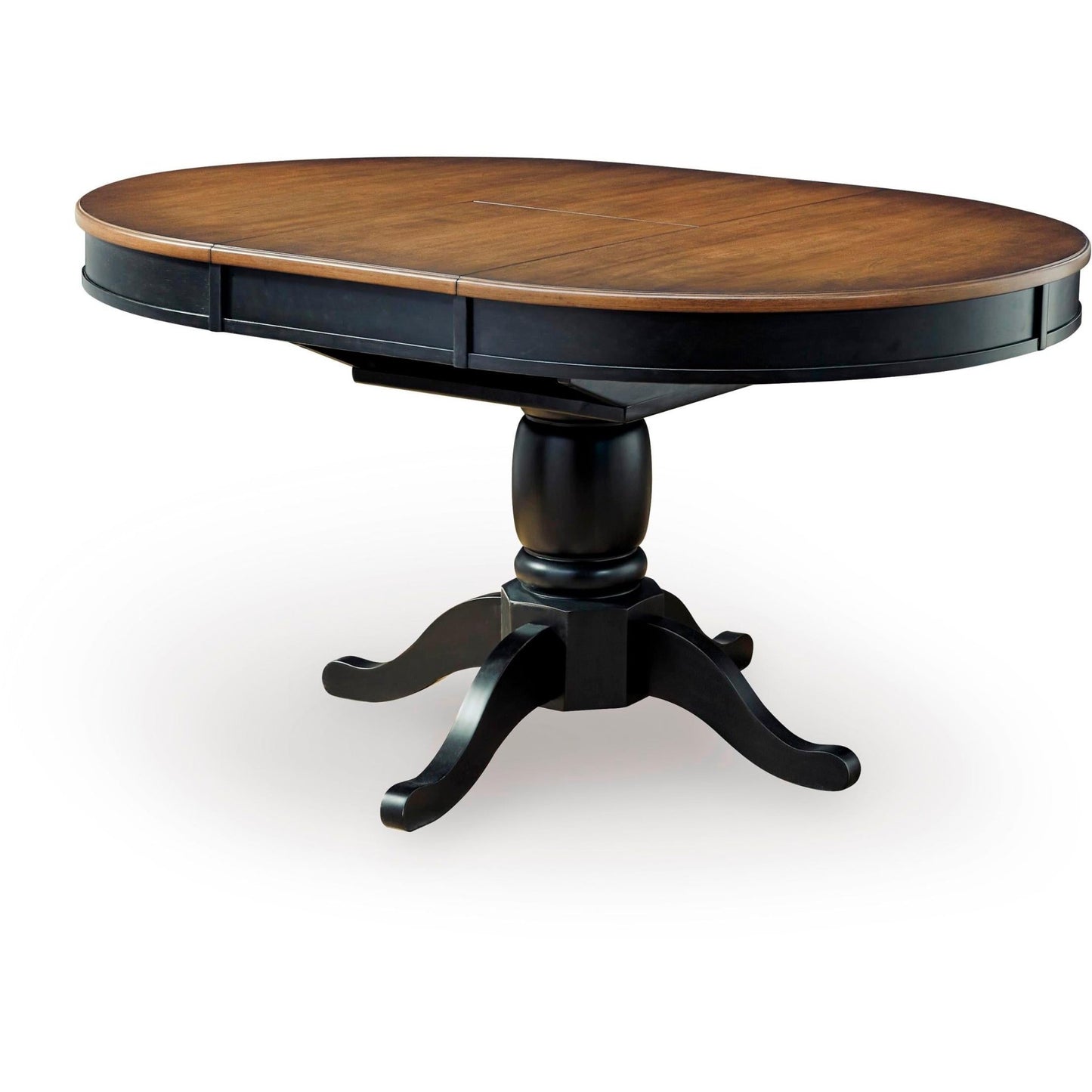 Signature Design by Ashley Oval Clorazi Dining Table with Pedestal Base PCD619 - 48 - American Furniture of Slidell