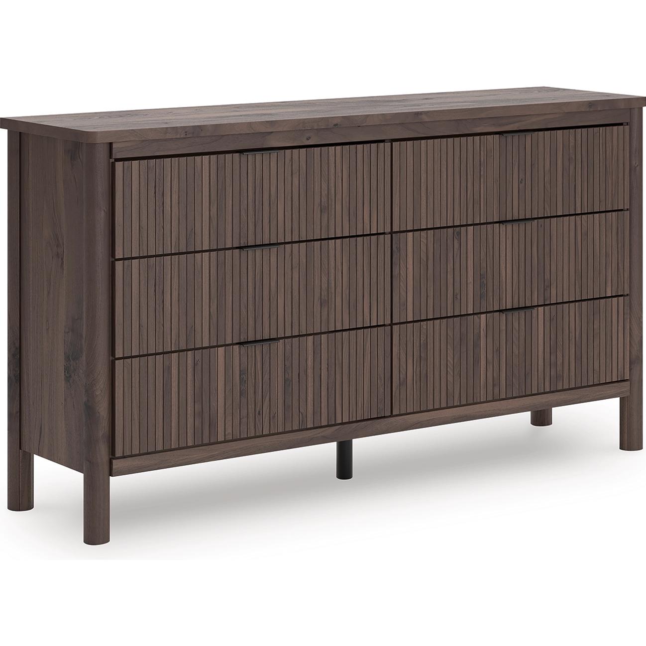 Signature Design by Ashley Pamytta PCB2614 - 31 Six Drawer Dresser - American Furniture of Slidell
