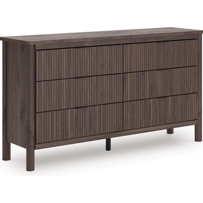 Signature Design by Ashley Pamytta PCB2614 - 31 Six Drawer Dresser - American Furniture of Slidell