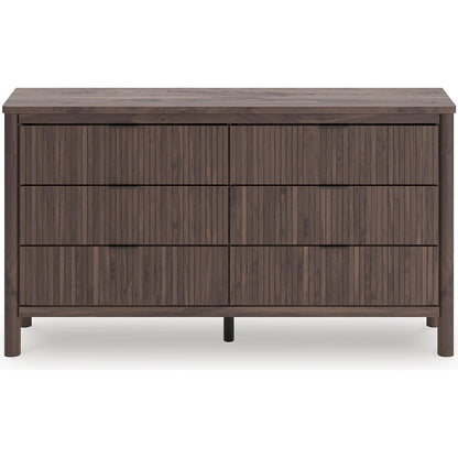 Signature Design by Ashley Pamytta PCB2614 - 31 Six Drawer Dresser - American Furniture of Slidell