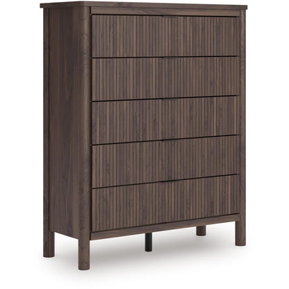 Signature Design by Ashley Pamytta PCB2614 - 46 Five Drawer Wide Chest - American Furniture of Slidell