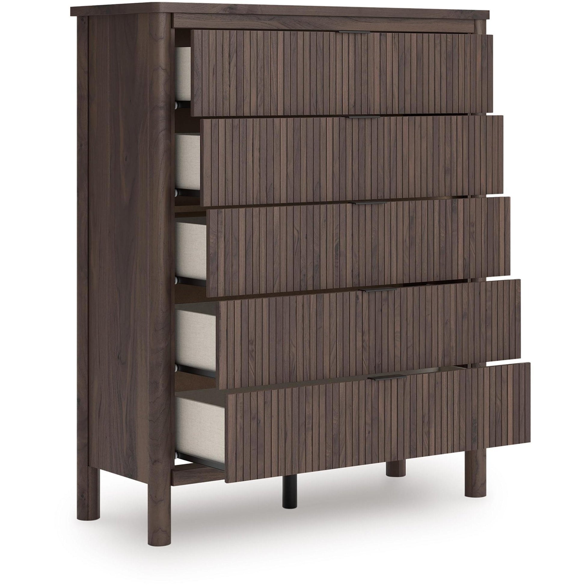 Signature Design by Ashley Pamytta PCB2614 - 46 Five Drawer Wide Chest - American Furniture of Slidell