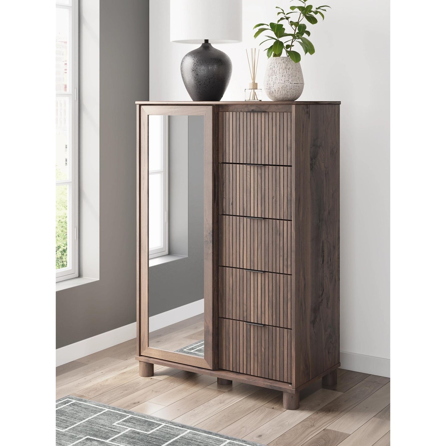 Signature Design by Ashley Pamytta PCB2614 - 48 Dressing Chest - American Furniture of Slidell