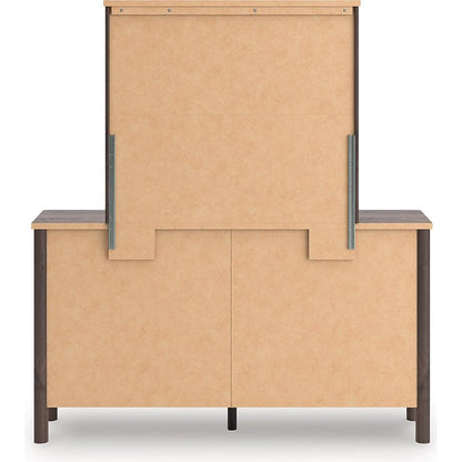 Signature Design by Ashley Pamytta PCB2614B1 Dresser and Mirror - American Furniture of Slidell