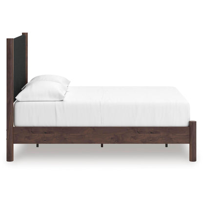 Signature Design by Ashley Pamytta PCB2614B10 Full Upholstered Panel Platform Bed - American Furniture of Slidell
