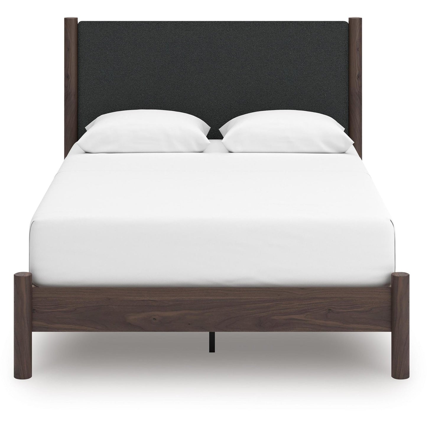 Signature Design by Ashley Pamytta PCB2614B12 Queen Upholstered Panel Platform Bed - American Furniture of Slidell