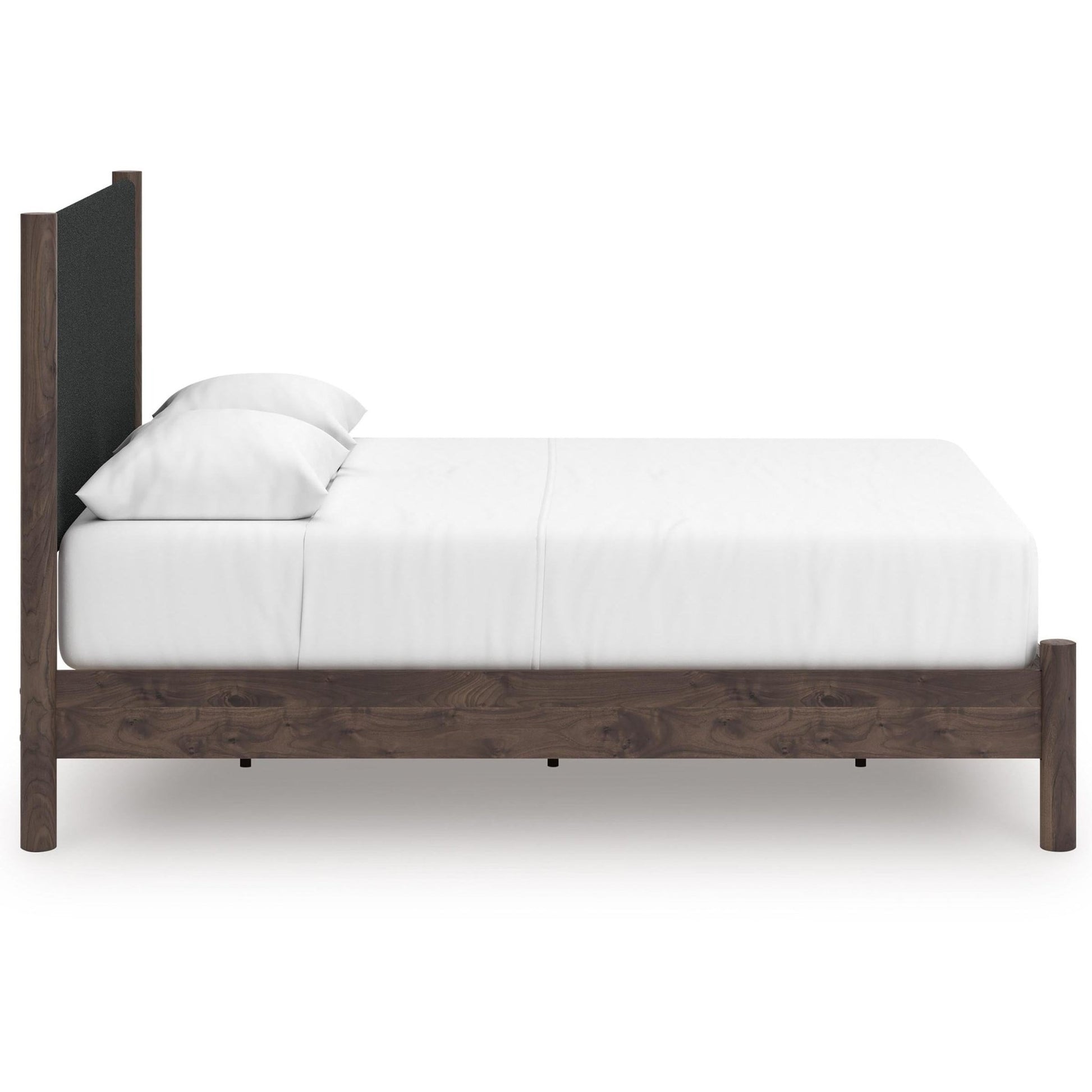Signature Design by Ashley Pamytta PCB2614B12 Queen Upholstered Panel Platform Bed - American Furniture of Slidell