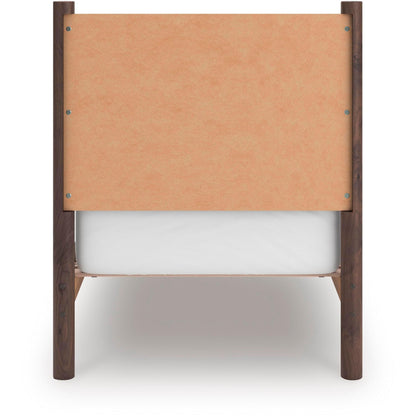 Signature Design by Ashley Pamytta PCB2614B2 Twin Panel Platform Bed - American Furniture of Slidell