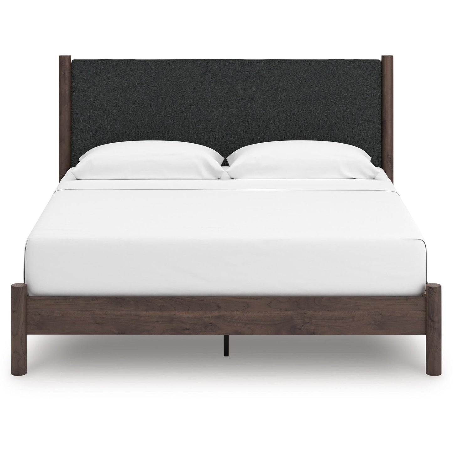 Signature Design by Ashley Pamytta PCB2614B28 King Upholstered Panel Platform Bed - American Furniture of Slidell