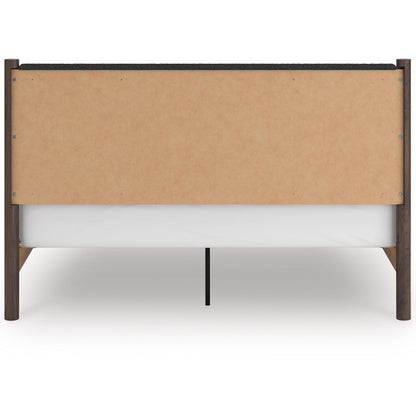Signature Design by Ashley Pamytta PCB2614B28 King Upholstered Panel Platform Bed - American Furniture of Slidell
