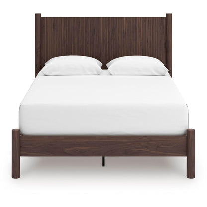 Signature Design by Ashley Pamytta PCB2614B6 Queen Panel Platform Bed - American Furniture of Slidell