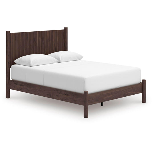 Signature Design by Ashley Pamytta PCB2614B6 Queen Panel Platform Bed - American Furniture of Slidell