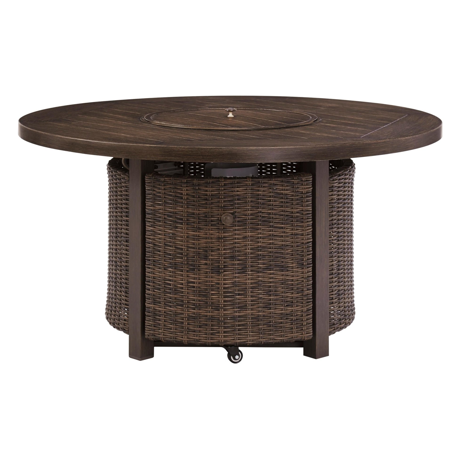 Signature Design by Ashley Paradise Trail P750 - 776 Round Fire Pit Table - American Furniture of Slidell