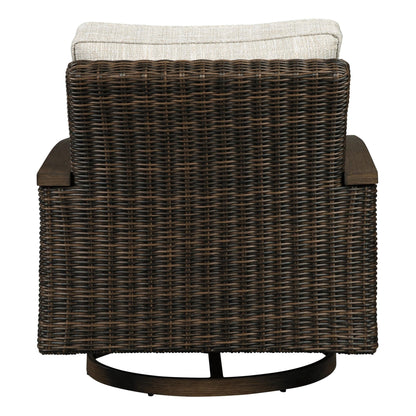 Signature Design by Ashley Paradise Trail P750 - 821 Swivel Lounge Chair - American Furniture of Slidell
