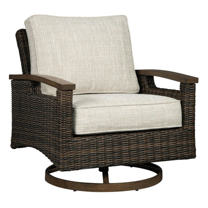 Signature Design by Ashley Paradise Trail P750 - 821 Swivel Lounge Chair - American Furniture of Slidell