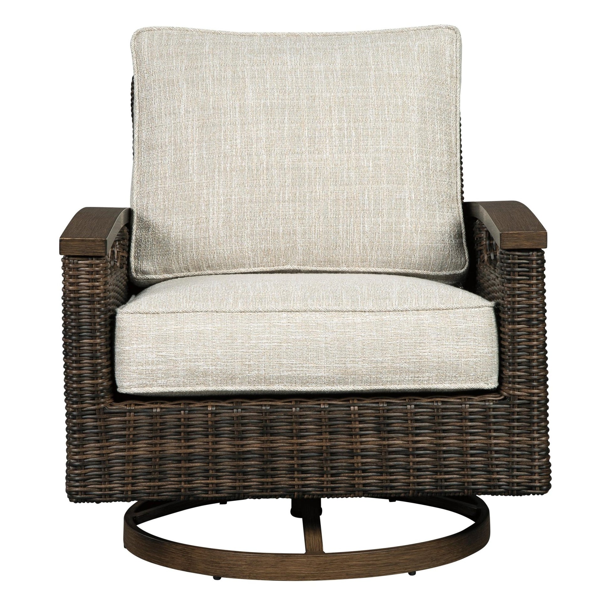 Signature Design by Ashley Paradise Trail P750 - 821 Swivel Lounge Chair - American Furniture of Slidell