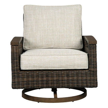 Signature Design by Ashley Paradise Trail P750 - 821 Swivel Lounge Chair - American Furniture of Slidell