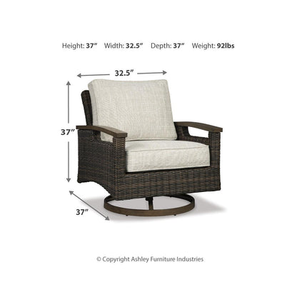 Signature Design by Ashley Paradise Trail P750P7 5 - piece Outdoor Seating Set - American Furniture of Slidell