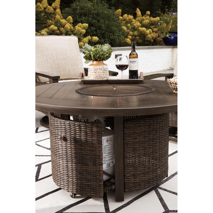Signature Design by Ashley Paradise Trail P750P9 4 - piece Outdoor Seating Set - American Furniture of Slidell