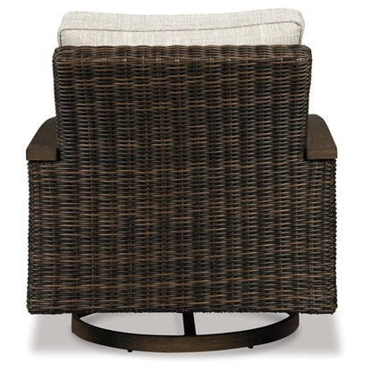 Signature Design by Ashley Paradise Trail P750P9 4 - piece Outdoor Seating Set - American Furniture of Slidell
