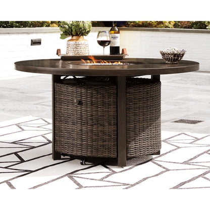 Signature Design by Ashley Paradise Trail P750P9 4 - piece Outdoor Seating Set - American Furniture of Slidell