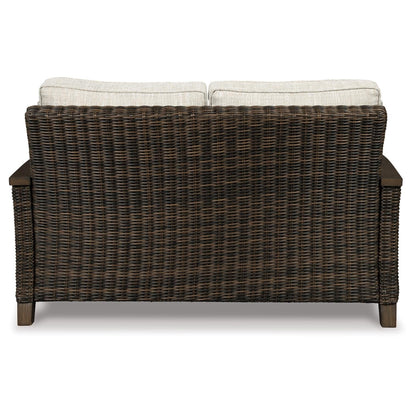 Signature Design by Ashley Paradise Trail P750P9 4 - piece Outdoor Seating Set - American Furniture of Slidell