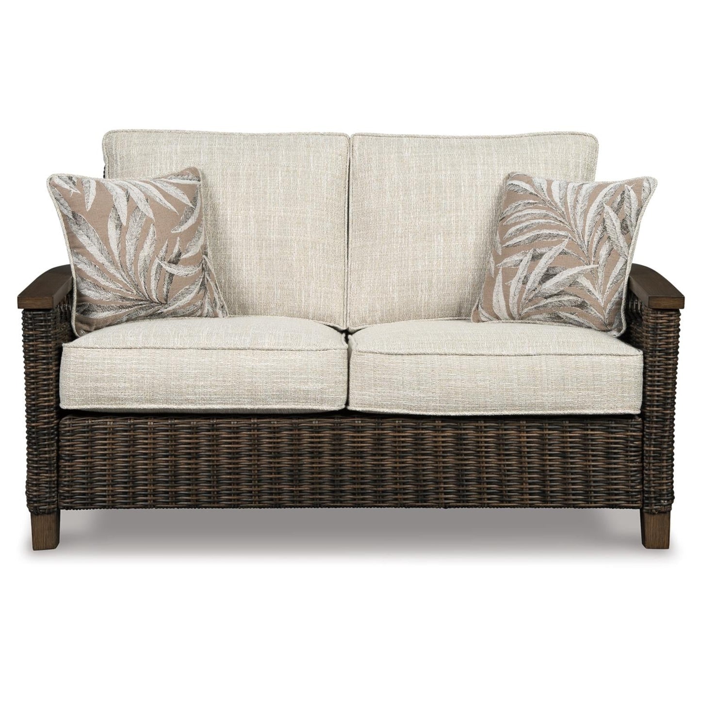 Signature Design by Ashley Paradise Trail P750P9 4 - piece Outdoor Seating Set - American Furniture of Slidell