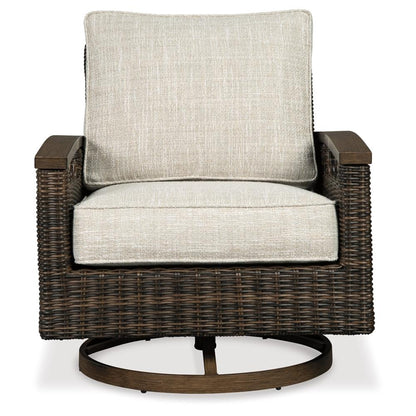 Signature Design by Ashley Paradise Trail P750P9 4 - piece Outdoor Seating Set - American Furniture of Slidell