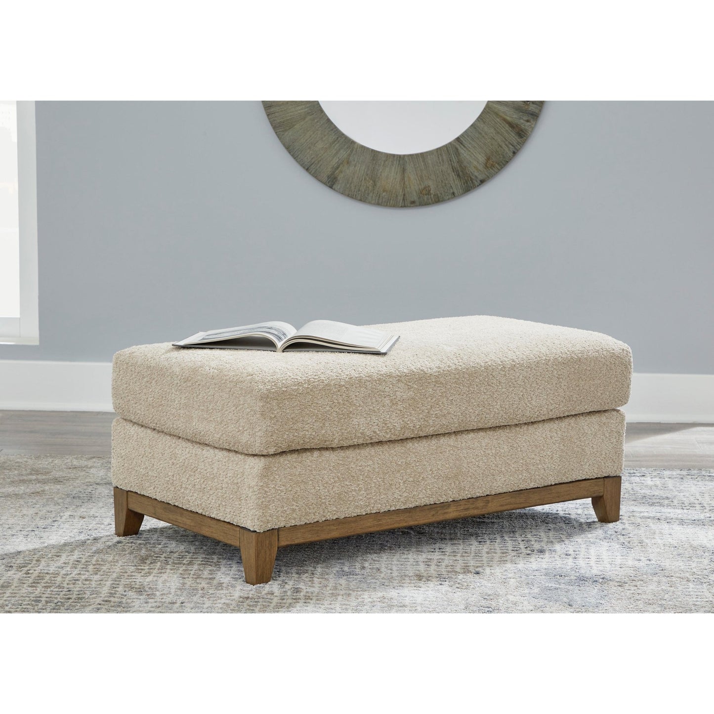 Signature Design by Ashley Parklynn 4890214 Ottoman - American Furniture of Slidell