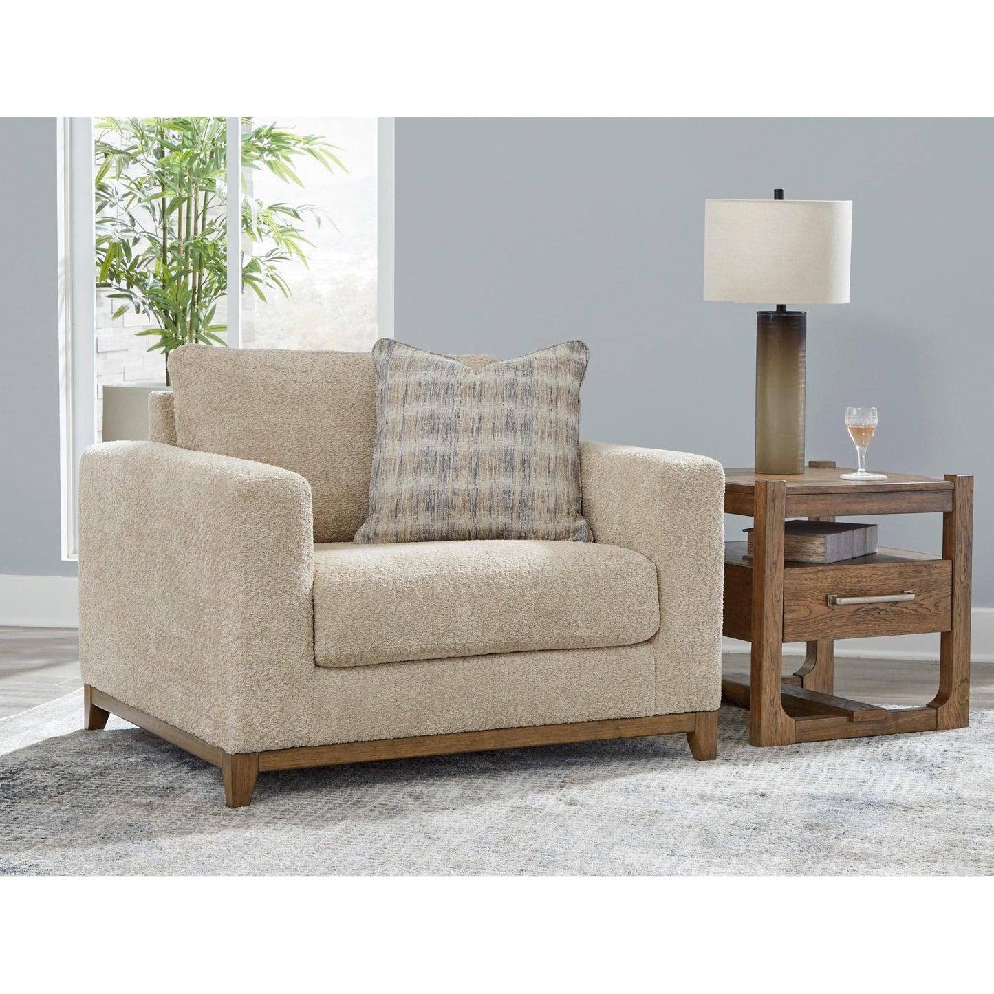 Signature Design by Ashley Parklynn 4890223 Chair and a Half - American Furniture of Slidell