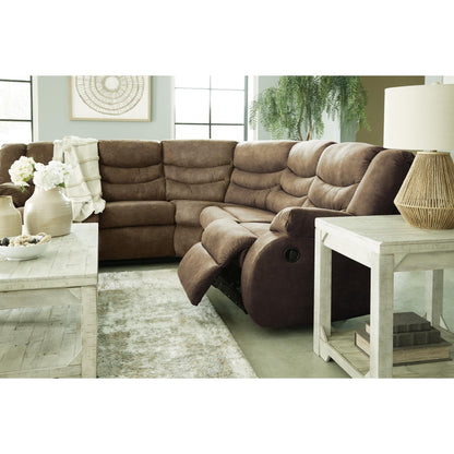 Signature Design by Ashley Partymate 36902S2 2 pc Reclining Sectional - American Furniture of Slidell