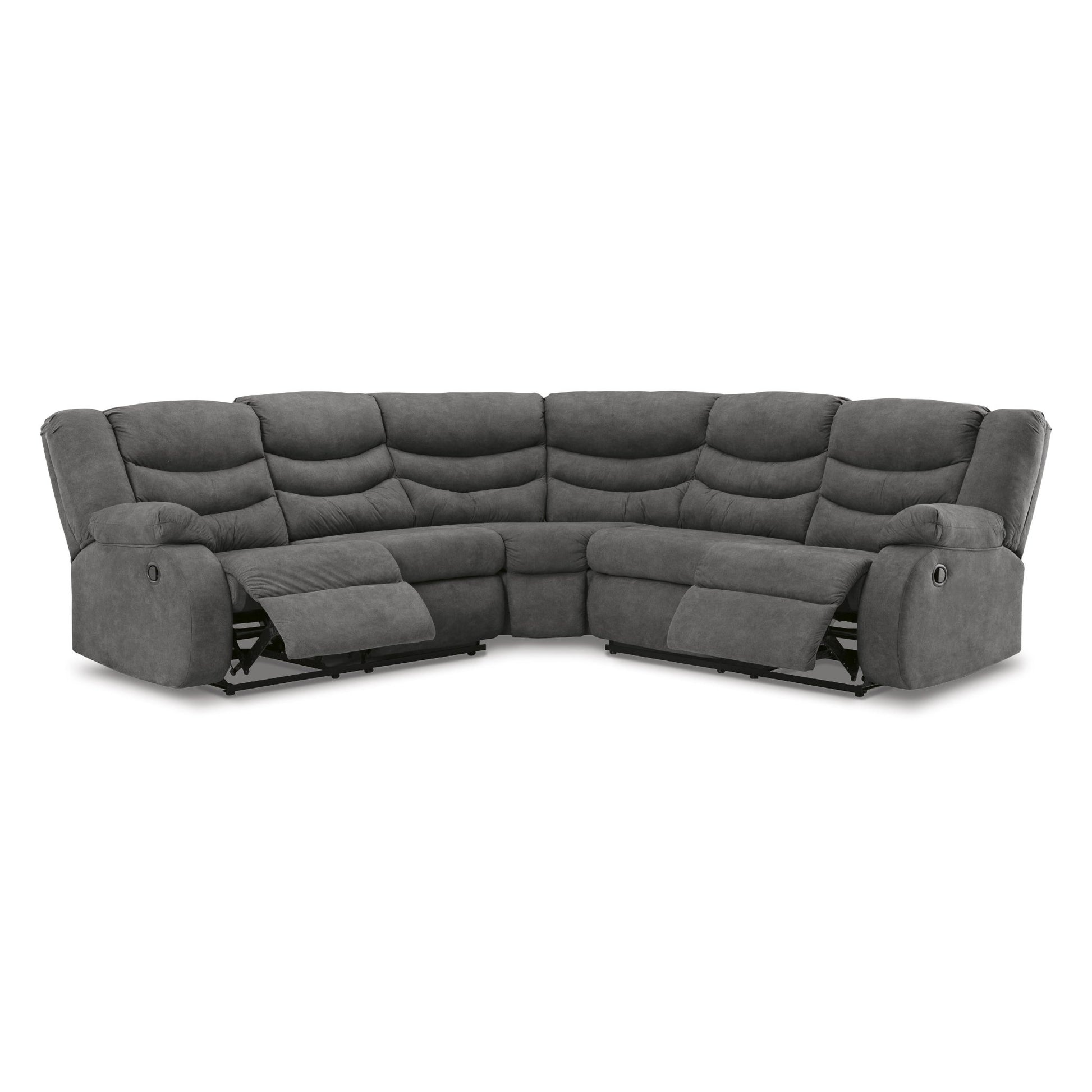 Signature Design by Ashley Partymate 36903S2 2 pc Reclining Sectional - American Furniture of Slidell