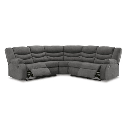 Signature Design by Ashley Partymate 36903S2 2 pc Reclining Sectional - American Furniture of Slidell