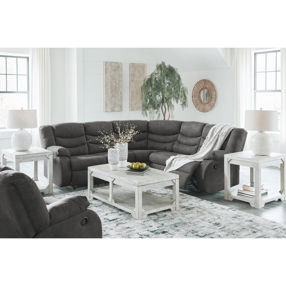 Signature Design by Ashley Partymate 36903S2 2 pc Reclining Sectional - American Furniture of Slidell