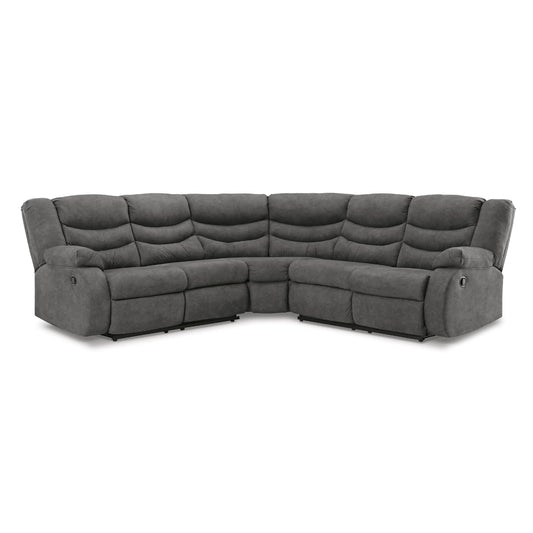 Signature Design by Ashley Partymate 36903S2 2 pc Reclining Sectional - American Furniture of Slidell