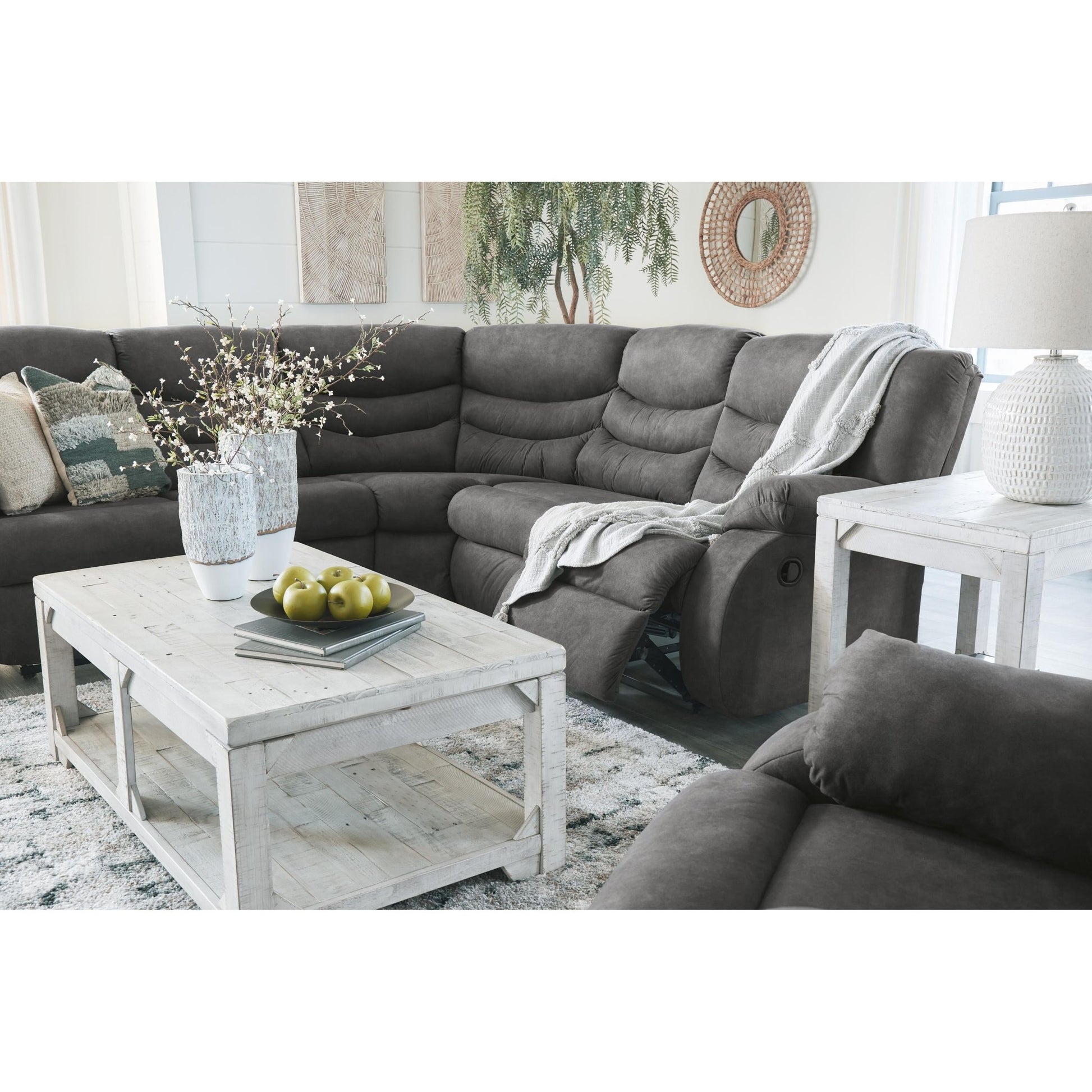 Signature Design by Ashley Partymate 36903S2 2 pc Reclining Sectional - American Furniture of Slidell