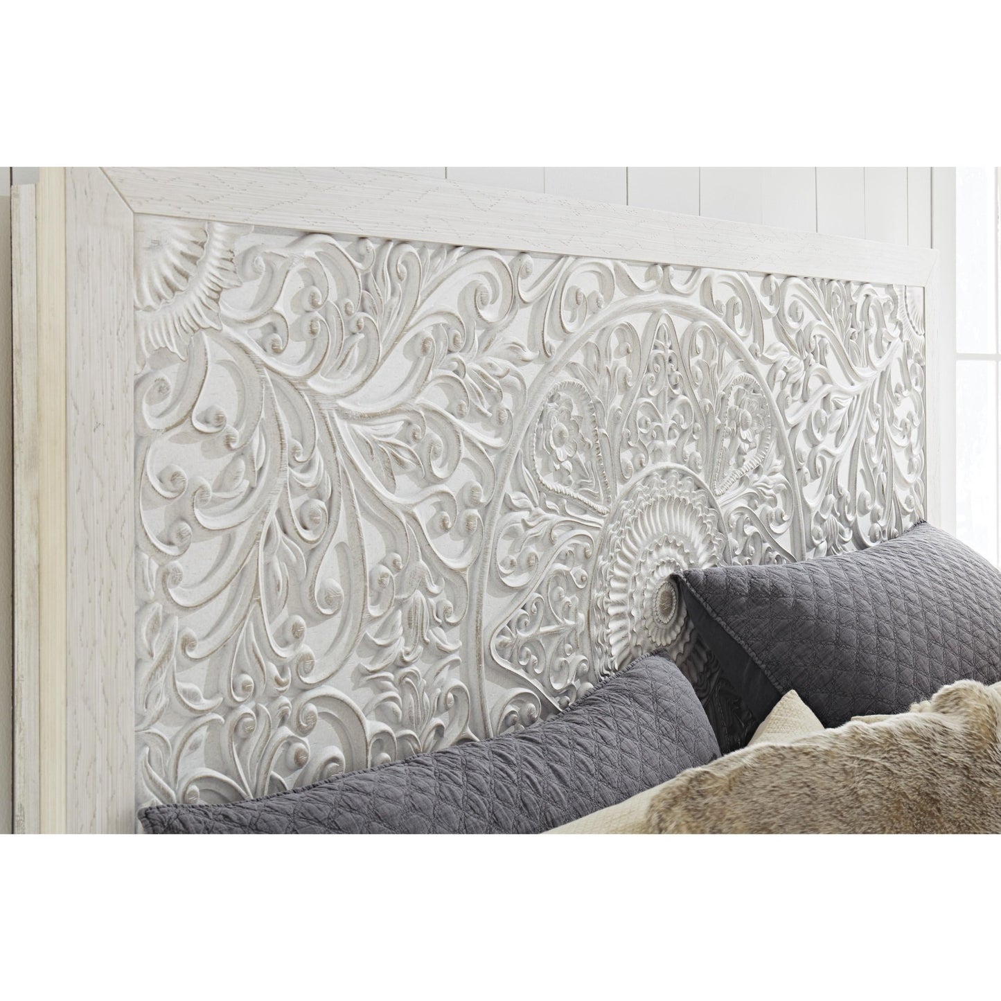 Signature Design by Ashley Paxberry B181 - 58 King Panel Headboard - American Furniture of Slidell