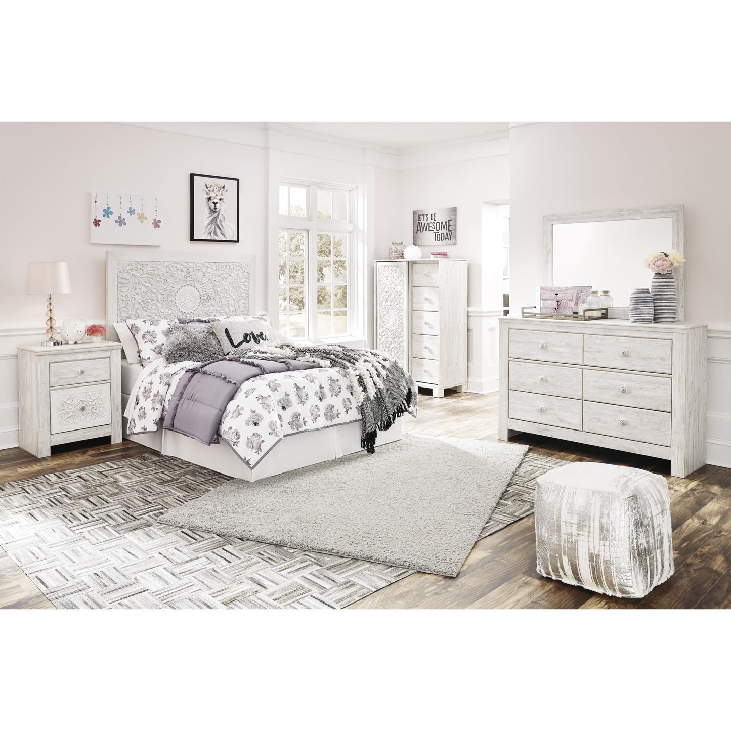 Signature Design by Ashley Paxberry B181 - 87 Full Panel Headboard - American Furniture of Slidell