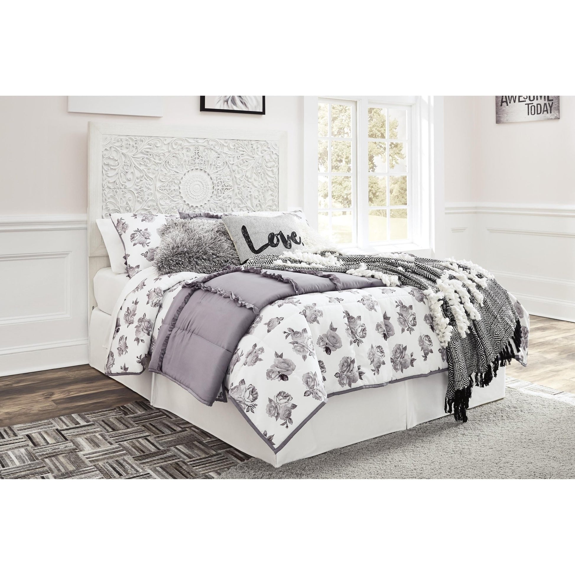 Signature Design by Ashley Paxberry B181 - 87 Full Panel Headboard - American Furniture of Slidell