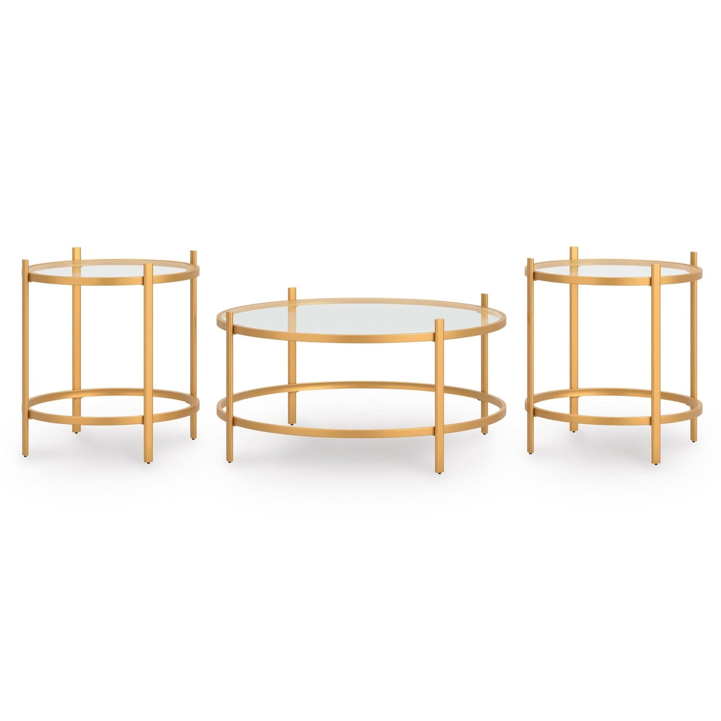 Signature Design by Ashley Pearlox T173 - 13 Occasional Table Set - American Furniture of Slidell